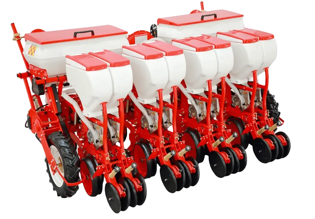 Double Row Air Suction Precision Seeder