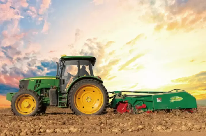 Medium-Size Potato Harvester