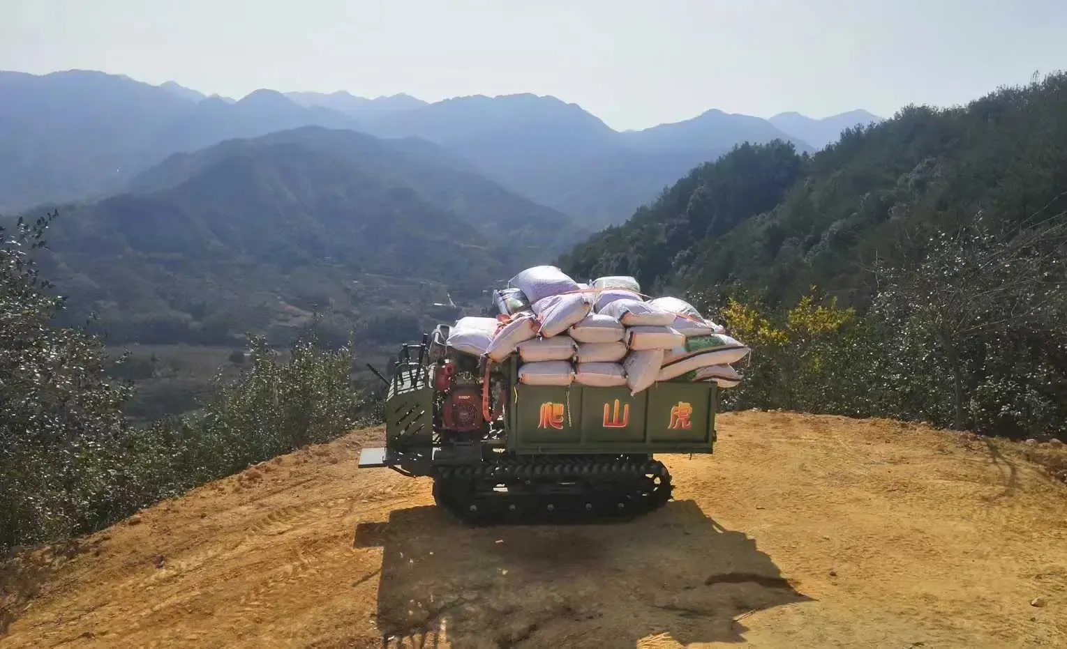 Professional Wood Transport Vehicle, easy transport up down hill